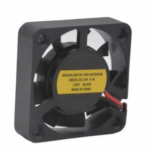 Brushless DC Fan 24V 0.1A Air Flow CPU Computer Cooling Fan 40x40x10mm