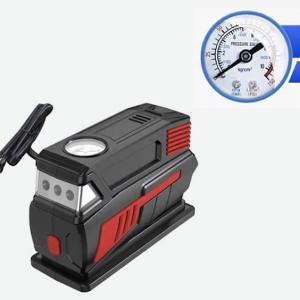 Rechargeable Tire Inflator Tire Pump Car Air Compressor Portable Tire Inflate with mechanical indicator