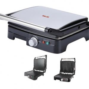 Electric Bbq Meat Pie Sandwich Panini Grill Press Maker With Cool Touch Handle